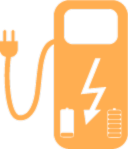 BORNES ELECTRIQUES Jaune